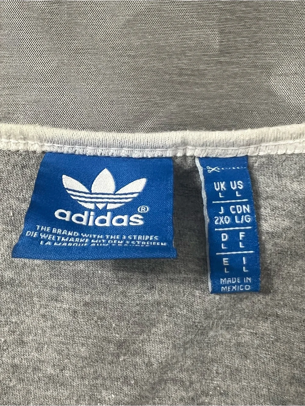 adidas 50% cotton